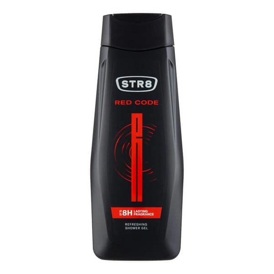 STR8 Red Code, refreshing shower gel, 400 ml