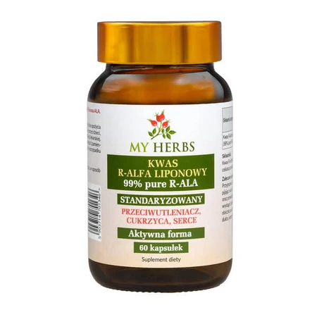My Herbs R-Alpha-Liponsäure, Kapseln, 60 Stück.