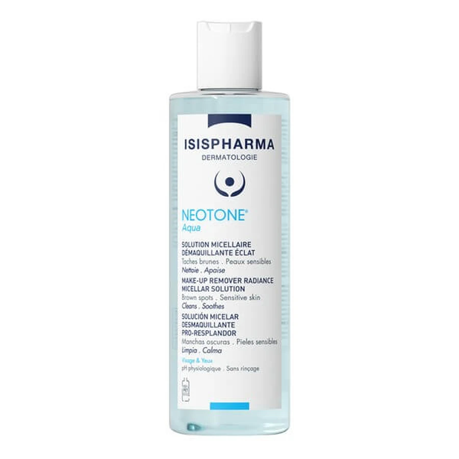 ISISPHARMA NEOTONE AQUA, verhelderende micellaire make-up remover voor de gevoelige, smetgevoelige huid, 400ML