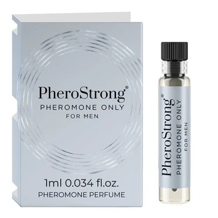 PheroStrong Only for men, perfume con feromonas para hombre, líquido, 1 ml