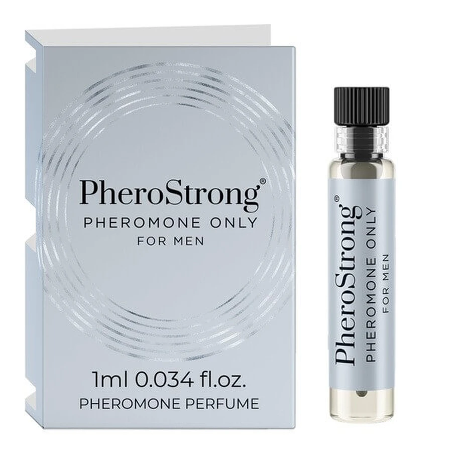 PheroStrong Only for men, perfume con feromonas para hombre, líquido, 1 ml