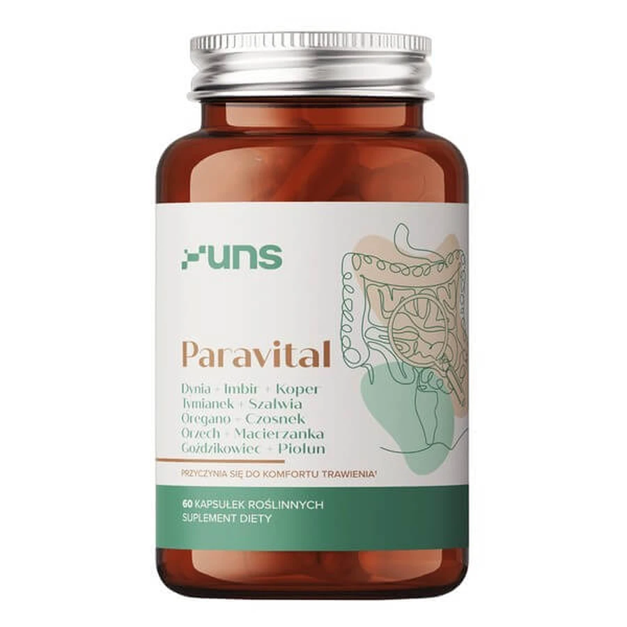 Uns Paravital, capsule, 60 pz.