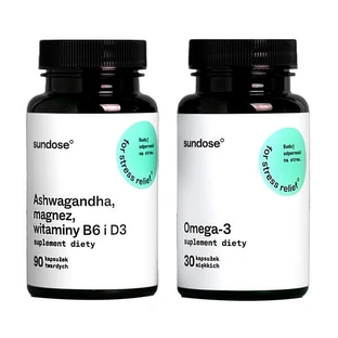 Sundose Voor Stressverlichting, capsules, 30 st. + 90 st.