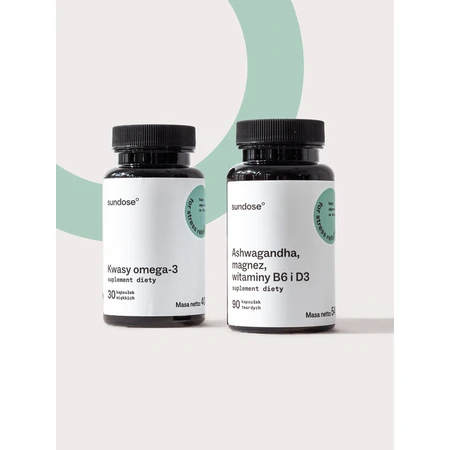 Sundose Voor Stressverlichting, capsules, 30 st. + 90 st.