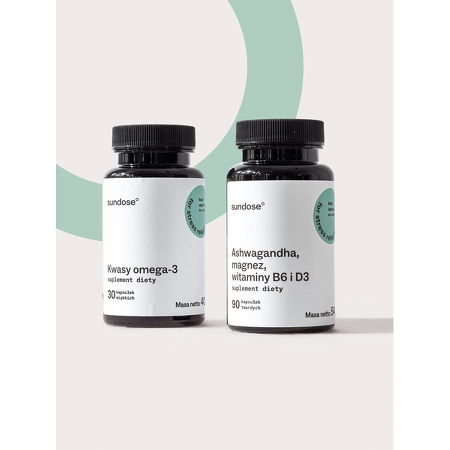 Sundose Voor Stressverlichting, capsules, 30 st. + 90 st.
