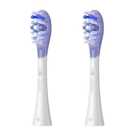 Oclean Ultra White, toothbrush tips, white, 2 pcs.