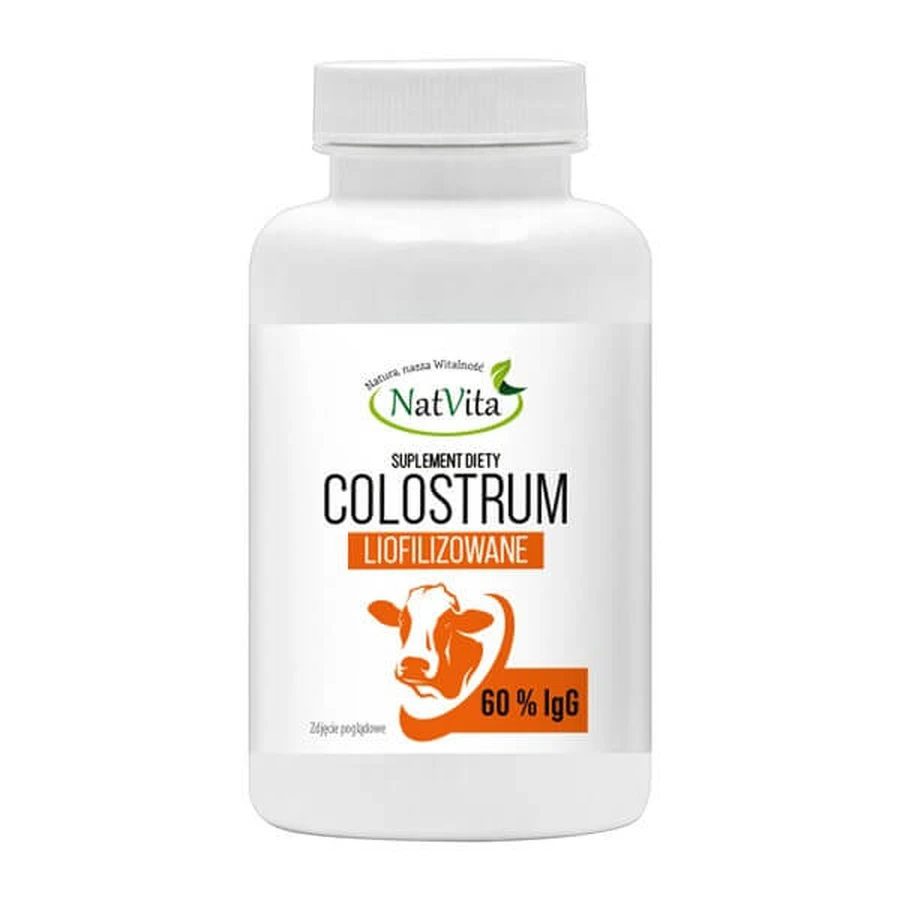 Lyophilized colostrum 60% IgG, powder, 50 g