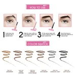 J.Cat Beauty Brow-LA 3-in-1 Mapping &amp; Shaping Brow Pencil, 3-in-1 Brow Styling Pencil, 103 Medium Cool Brown, 0.08 g