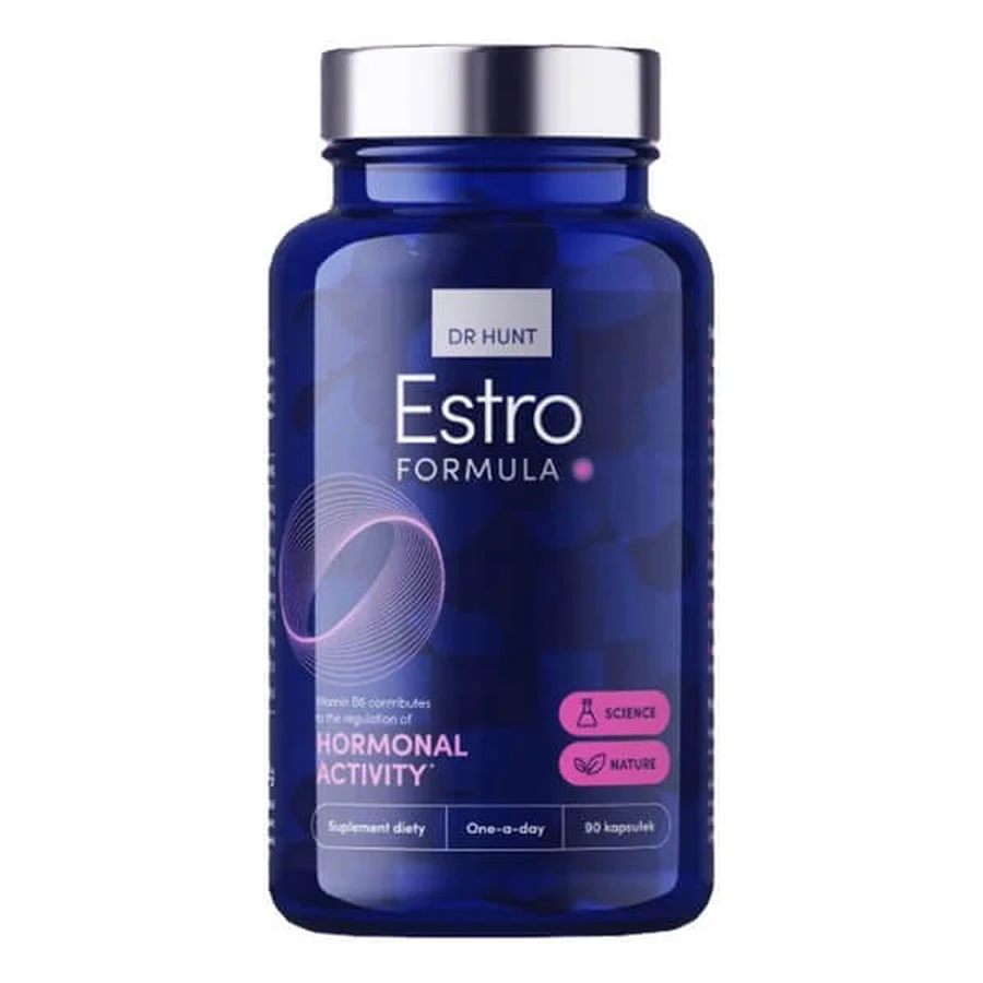 Dr. Hunt Estro Formula, harde capsules, 90 stuks.