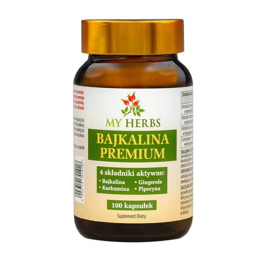 My Herbs Baikalin Premium, capsules, 100 pcs.