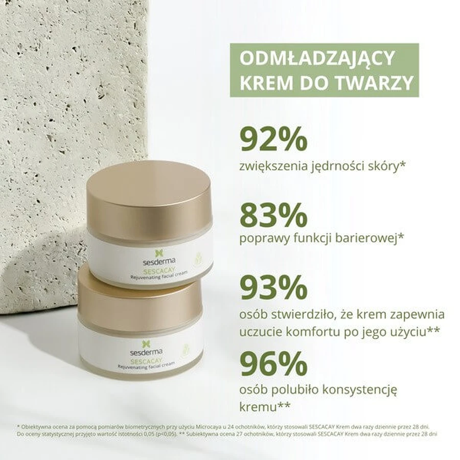 Sesderma Sescacay, crème rajeunissante pour le visage, 50 ml