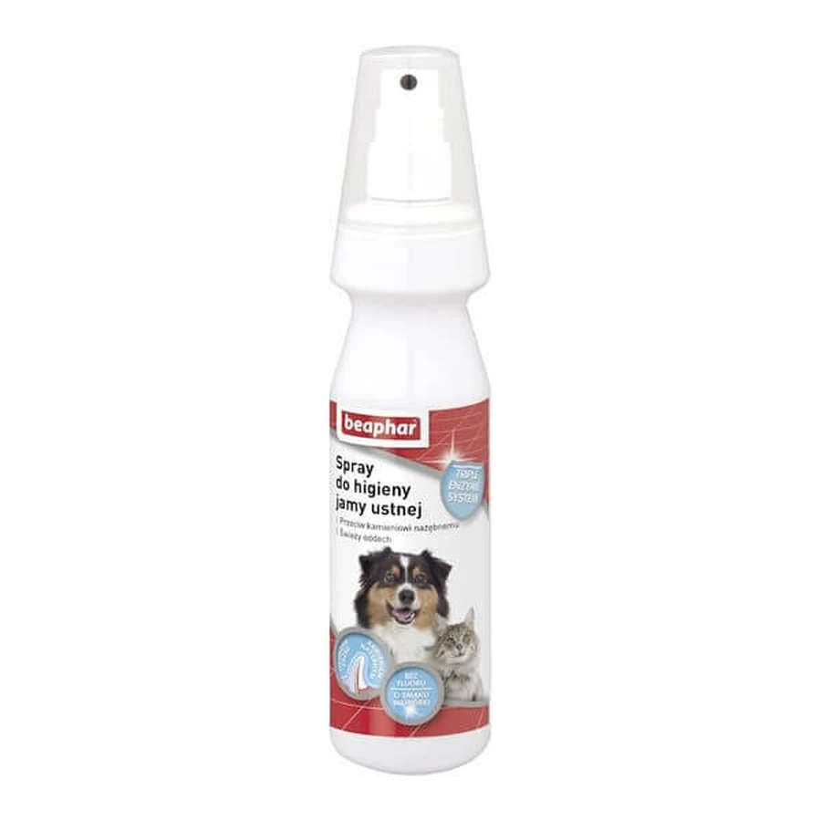 Beaphar, oral hygiene spray for dogs and cats, 150 ml