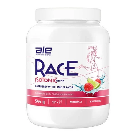 Ale Race Boisson isotonique Framboise &amp ; Arôme de citron vert, poudre, 544 g
