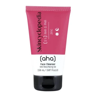 Skincyclopedia, gel nettoyant pour le visage avec 5% de complexe rajeunissant aux acides glycolique et polyhydroxy, 150 ml