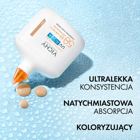 Vichy Capital Soleil, feuchtigkeitsspendendes Farbfluid SPF50 PA+++, 50 ml
