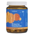 Wellbear Verdauungsenzyme, Kapseln, 60 Stück.