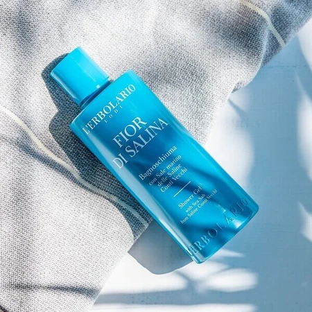 L'Erbolario Fior di Salina, espuma de baño con sal marina, 250 ml