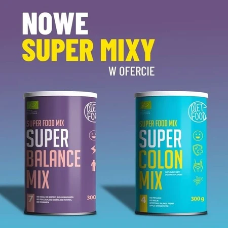 Diet-Food Super Colon Mix Bio, polvo, 300 g