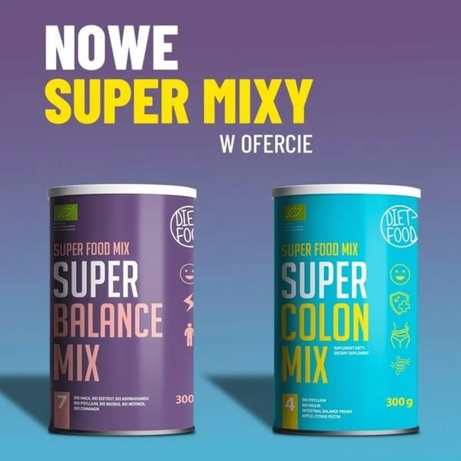 Diet-Food Super Colon Mix Bio, polvo, 300 g