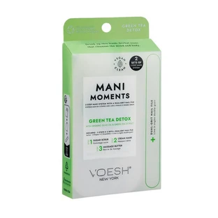 Voesh, Mani Moments, double manicure set, Green Tea Detox, 7 pcs.