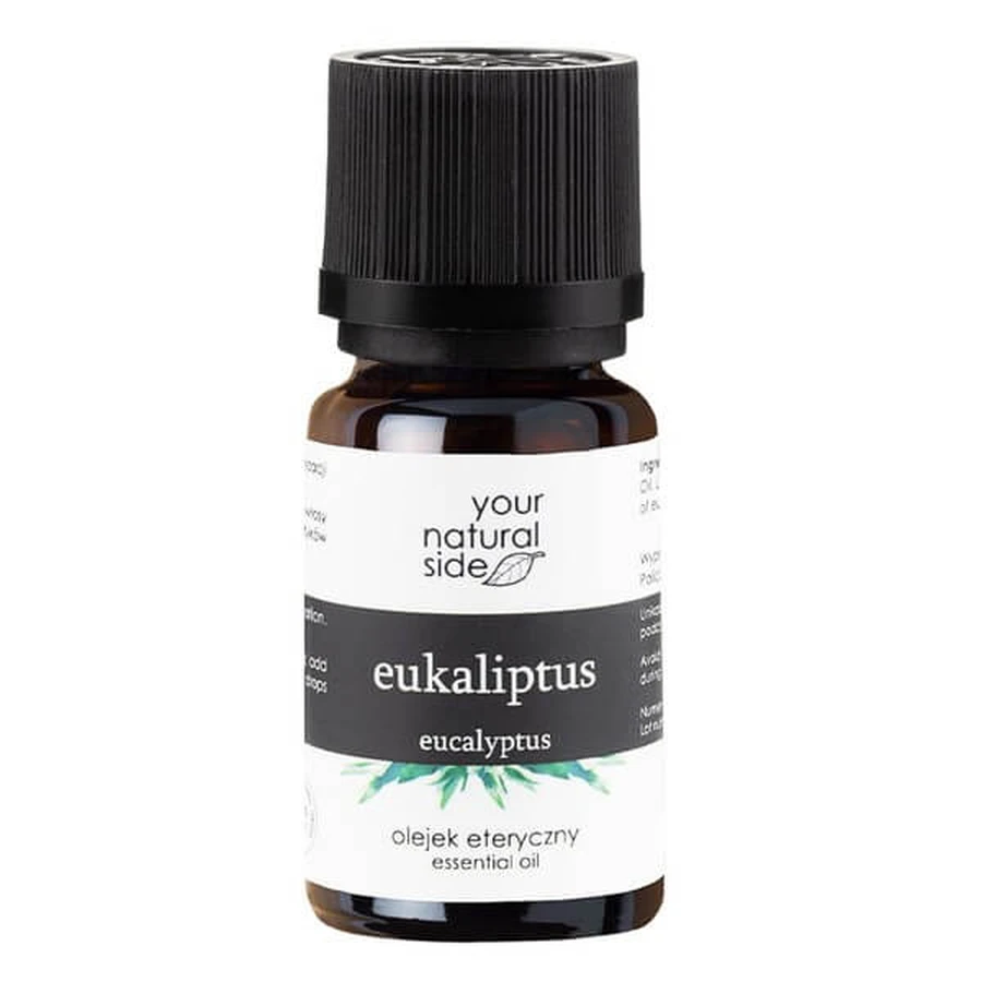 Your Natural Side, etherische olie, eucalyptus, 10 ml