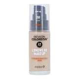 Revlon Colorstay Longwear Maquillaje SPF 15, base de maquillaje con bomba para pieles grasas y mixtas, 200 Nude, 30 ml.