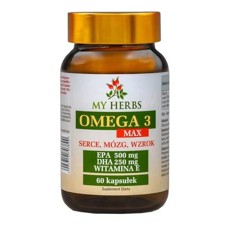 My Herbs Omega 3 Max, capsules, 60 pcs.