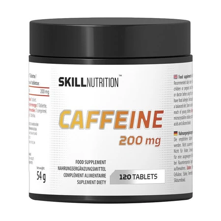 Skill Nutrition Caffeine 200 mg, tablets, 120 pcs.