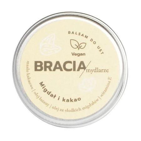 Soap Brothers, lip balm, Almond and cocoa, 15 g