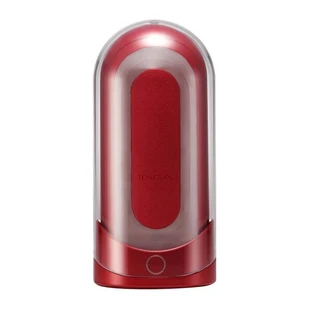 Tenga Flip 0 Red Warmer Package, masturbator with warmer, 1 pc.