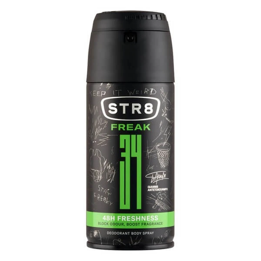 STR8 Freak, men's deodorant spray, 150 ml