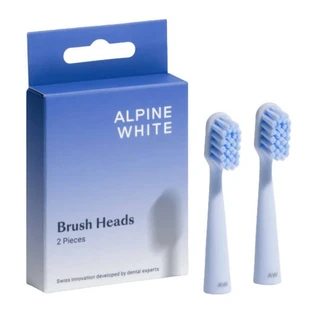 Alpine White, sonische tandenborstel tips, 2 stuks.