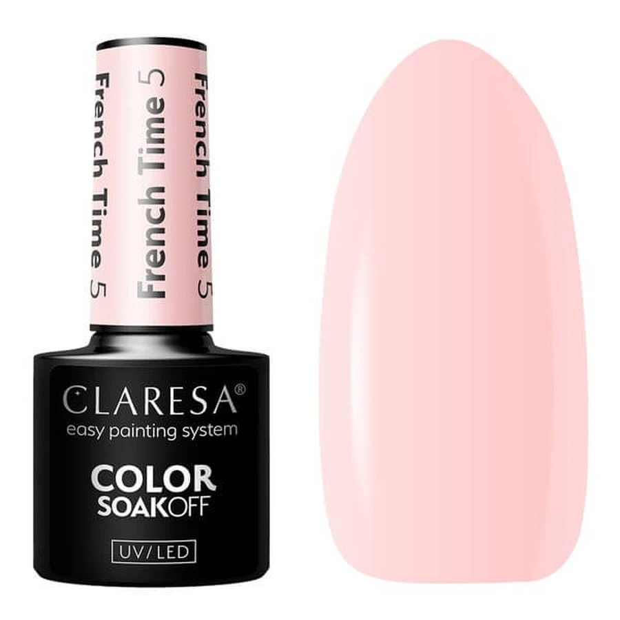 Claresa, hybride nagellak, French Time 5, 5 g