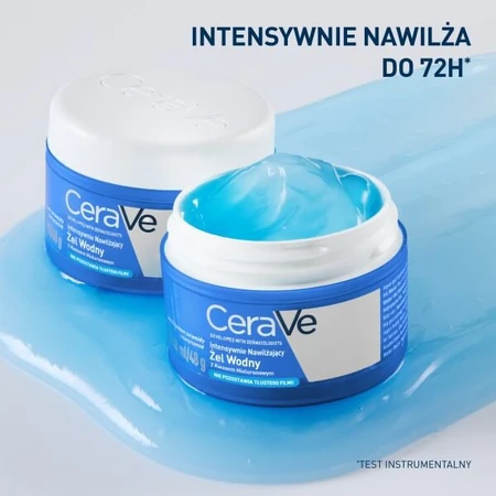 CeraVe, intensiv feuchtigkeitsspendendes Wassergel mit Hyaluronsäure, 48 ml