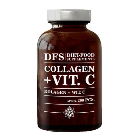 Diet-Food Supplements Collagen + Vit. C, capsules, 200 pcs.