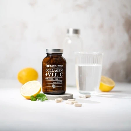 Diet-Food Supplements Collagen + Vit. C, capsules, 200 pcs.