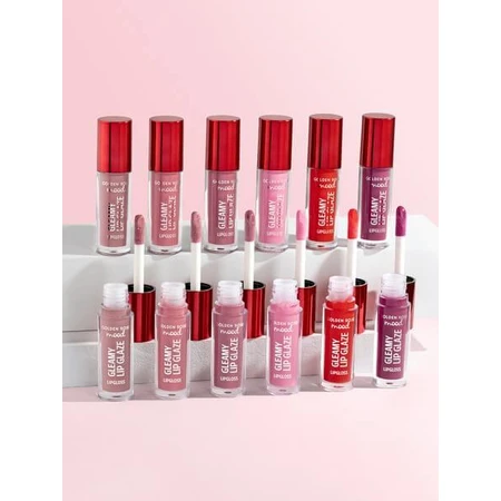 Golden Rose, Gleamy Lip Glaze, brillo de labios, nº 206, 4,7 ml