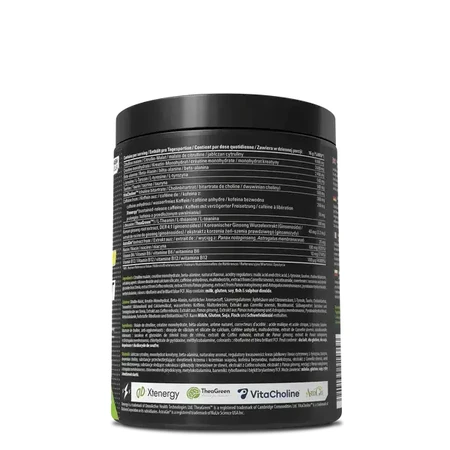 Skill Nutrition Pre-Workout, poeder, smaak groene appel, 400 g