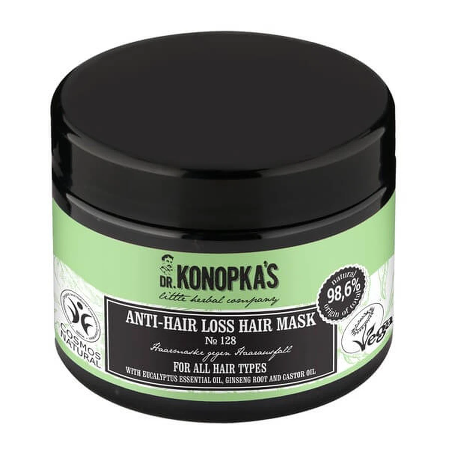 Dr.Konopka's Nº128, haaruitvalmasker, 300 ml