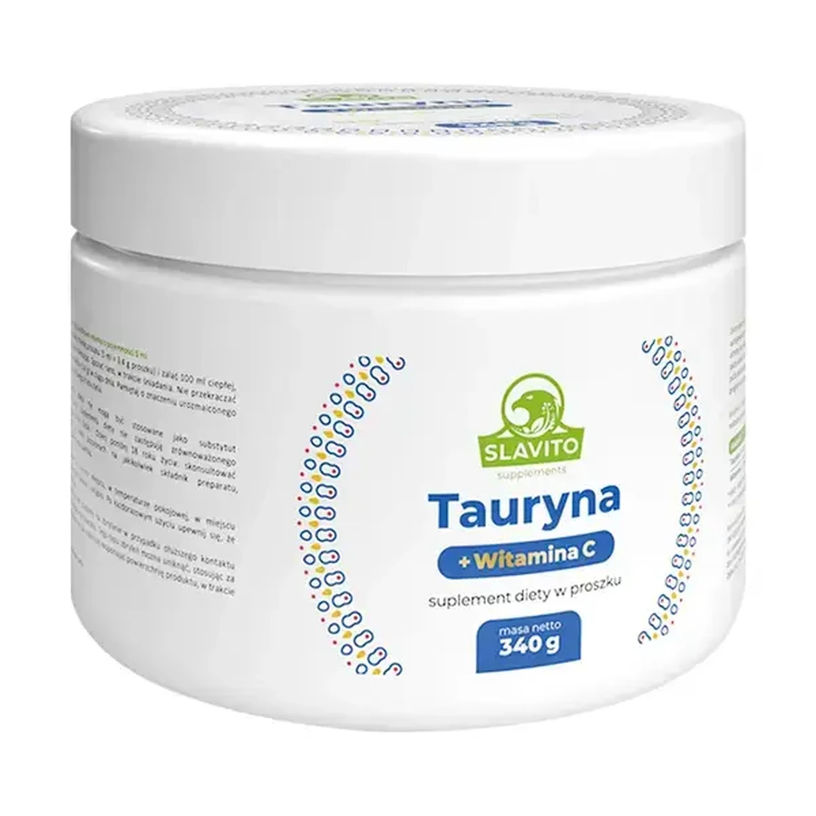Slavito, Taurin + Vitamin C, Pulver, 340 g