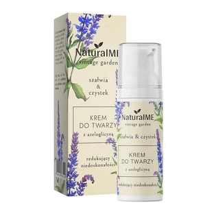 NaturalME Vintage Garden, crema facial con azeloglicina, salvia &amp; casta, 50 ml