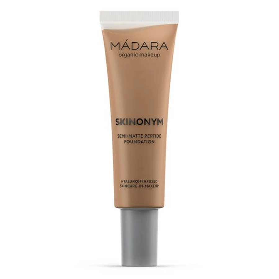 Madara, Skinonym, Fond de teint peptidique semi-mat, #70 caramel, 30 ml