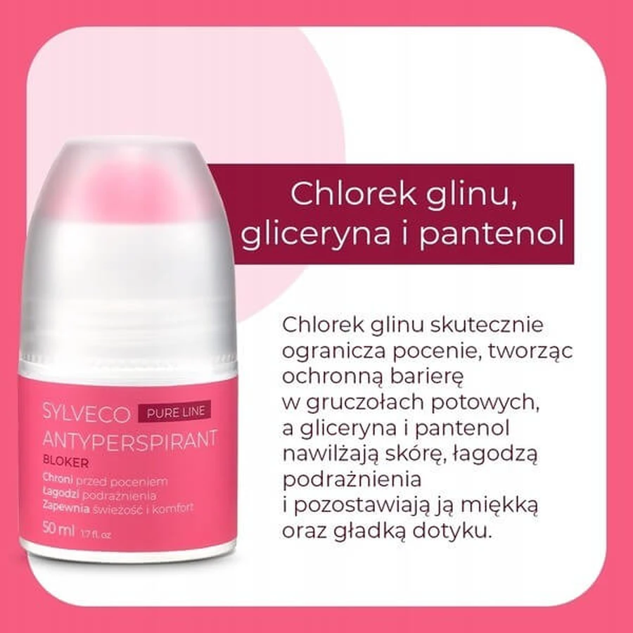 Sylveco Pure Line, blocker, 50 ml