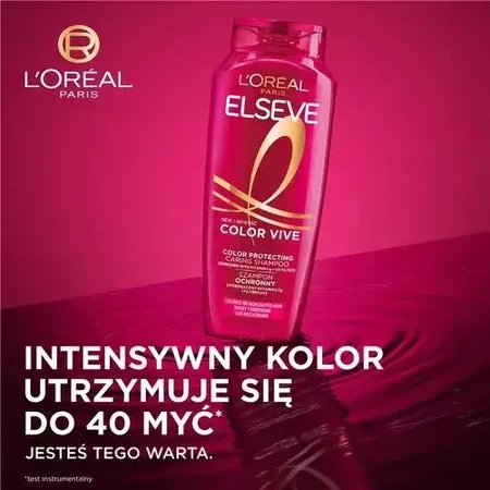 L'Oreal Paris Elseve Color Vive, shampooing protecteur pour cheveux colorés, 1 l