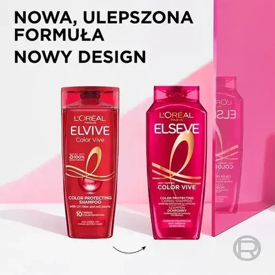 L'Oreal Paris Elseve Color Vive, shampooing protecteur pour cheveux colorés, 1 l