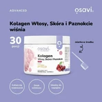 Osavi Collageen Haar, Huid en Nagels, poeder, kersensmaak, 150 g