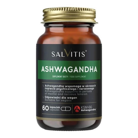 Salvitis Ashwagandha, capsules, 60 st.