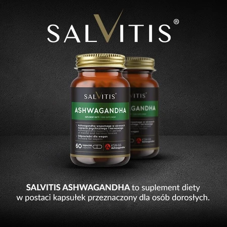 Salvitis Ashwagandha, capsules, 60 st.