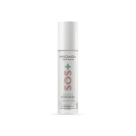 Madara SOS+ Sensitive Moisturiser, vochtinbrengende crème voor de gevoelige huid, 50 ml