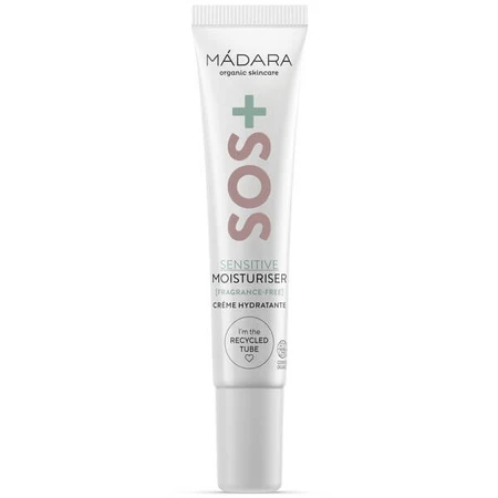 Madara SOS+ Sensitive Moisturiser, vochtinbrengende crème voor de gevoelige huid, 50 ml